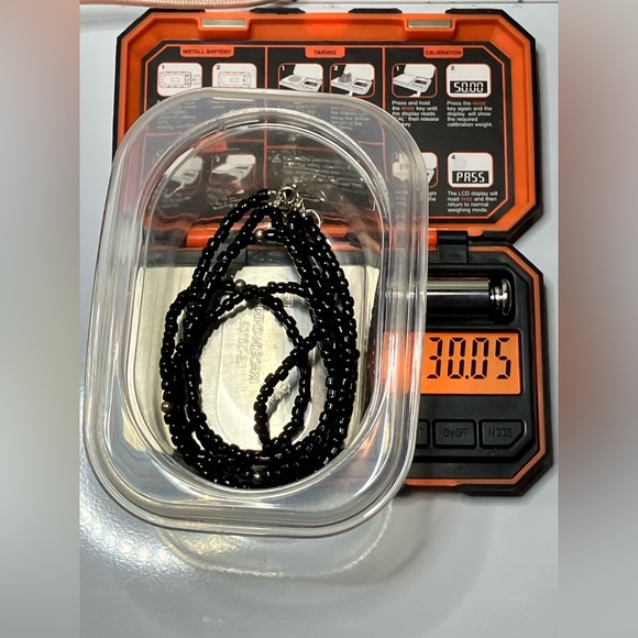 Silpada Sterling Silver & Black Glass Bead Multi Strand Necklace | N1500 Retired - Picture 10 of 10